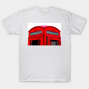 Red Phone Box T-Shirt